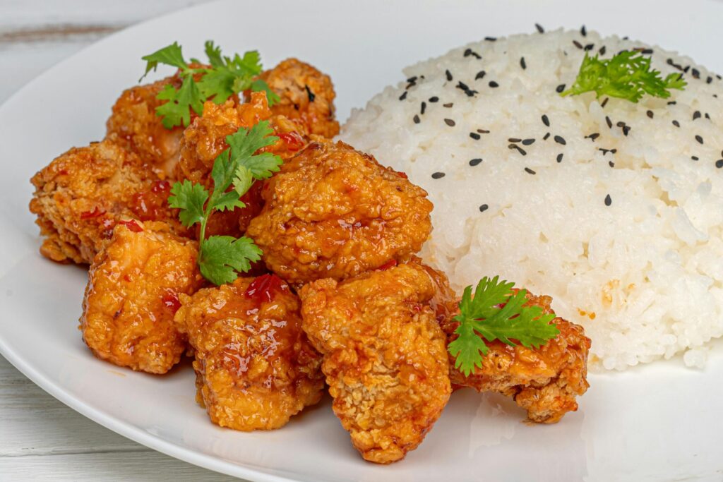 orange chicken