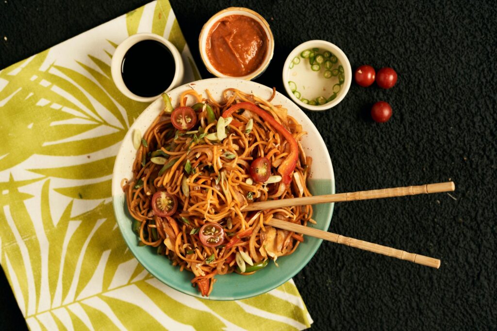 teriyaki noodles
